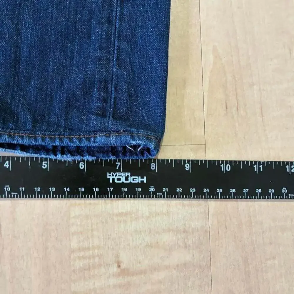 J Brand Walker Relaxed Straight Jeans Dark Wash 33x31